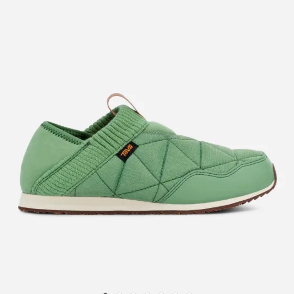 TEVA ReEMBER Terrain Green Water Resistant Moccasin Shoe Women 9 Jadesheen